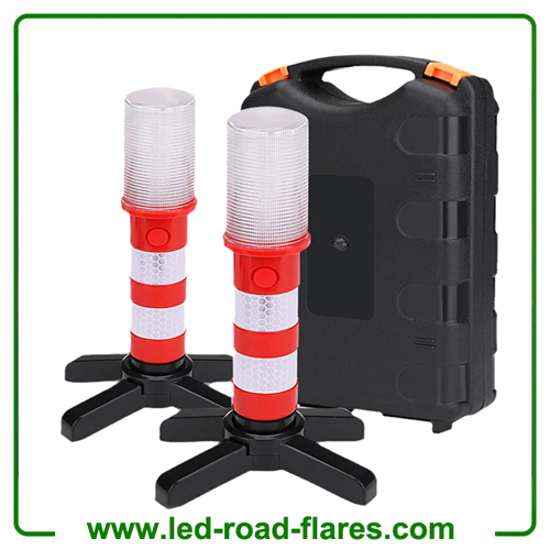 Led Car Emergency Road Flares Led Roadside Flares Safety Beacon Hazard ...